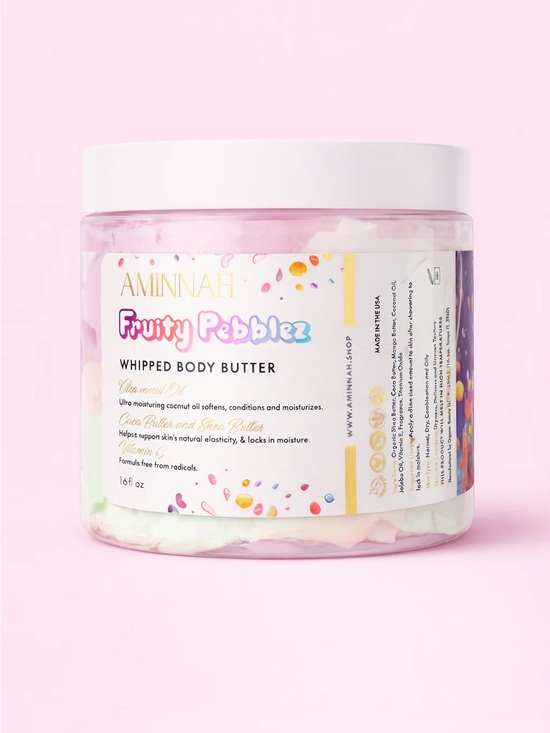 Aminnah Other - AMINNAH - Fruity Pebblez Whipped Body Butter